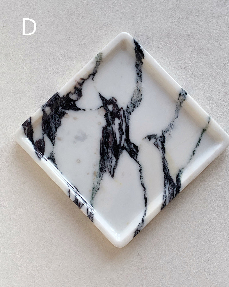 Calacatta Viola Polished Square Tray 4