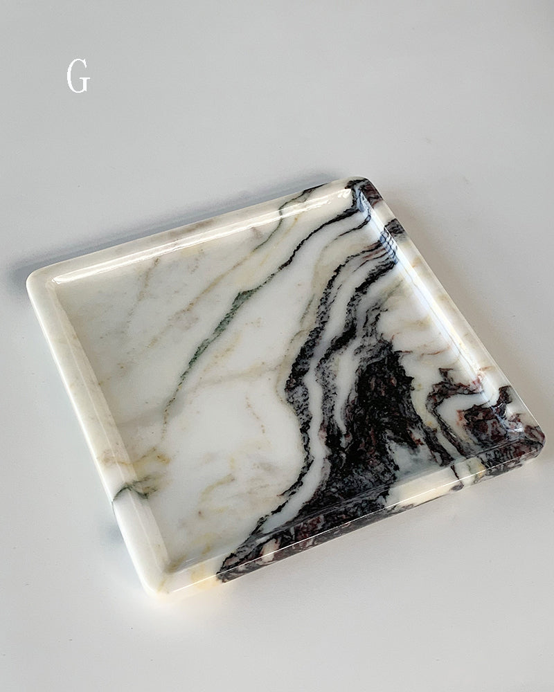 Calacatta Viola Polished Square Tray 7