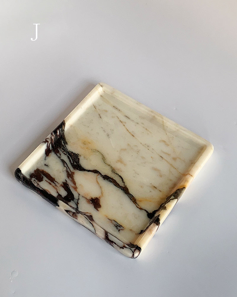 Calacatta Viola Polished Square Tray 10