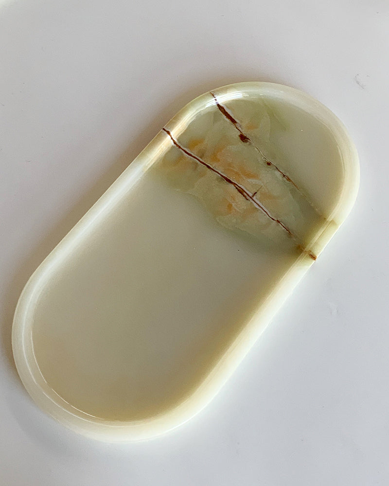 Natural Green Onyx Marble Tray 3