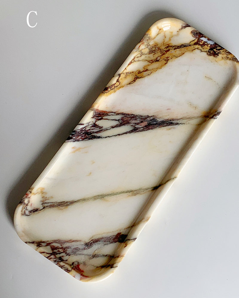Natural Marble Calacatta Viola Rectangle Tray 3