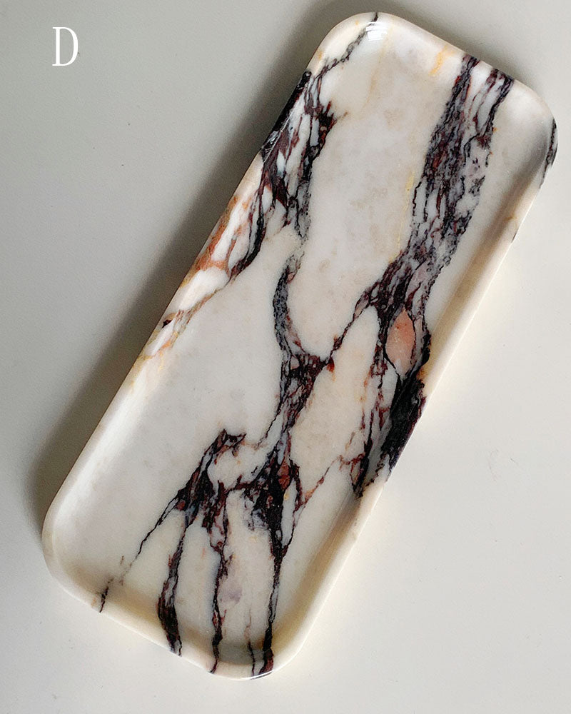 Natural Marble Calacatta Viola Rectangle Tray 4