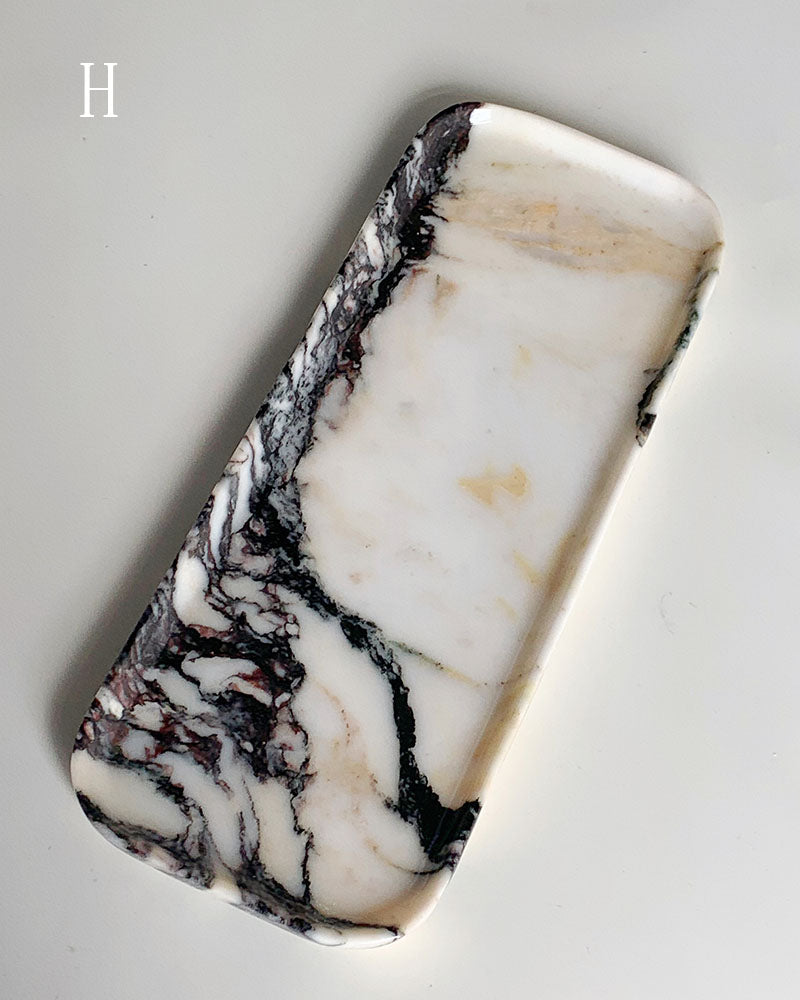 Natural Marble Calacatta Viola Rectangle Tray 8