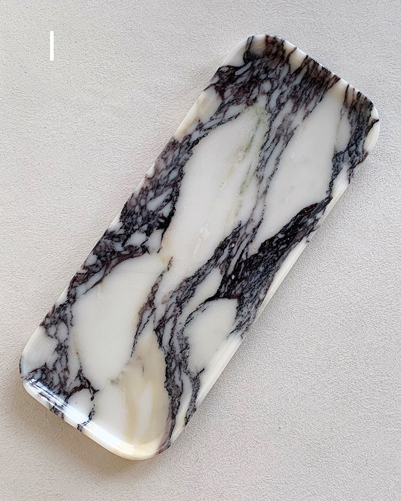 Natural Marble Calacatta Viola Rectangle Tray 9