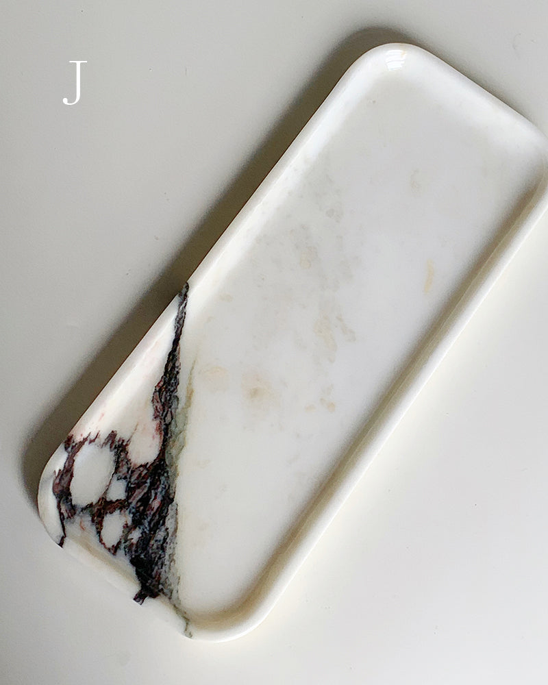 Natural Marble Calacatta Viola Rectangle Tray 10