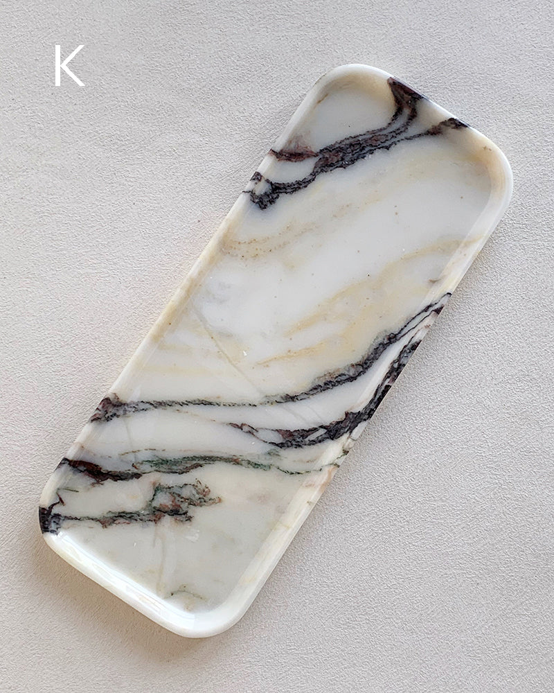 Natural Marble Calacatta Viola Rectangle Tray 11