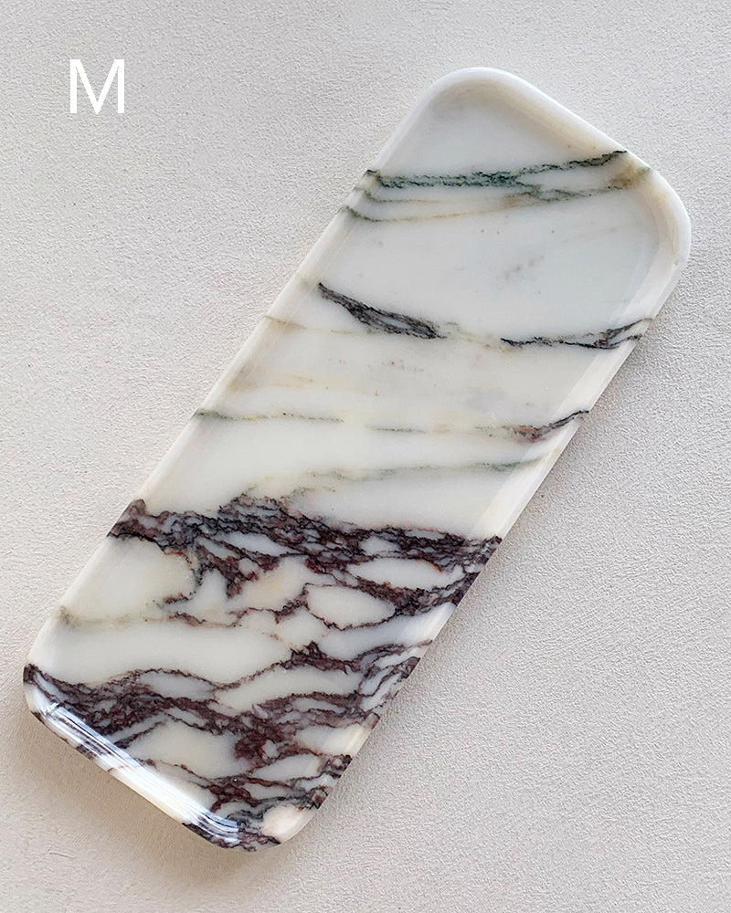 Natural Marble Calacatta Viola Rectangle Tray 13