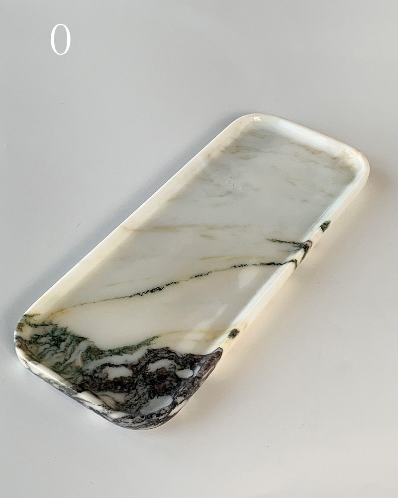 Natural Marble Calacatta Viola Rectangle Tray 15
