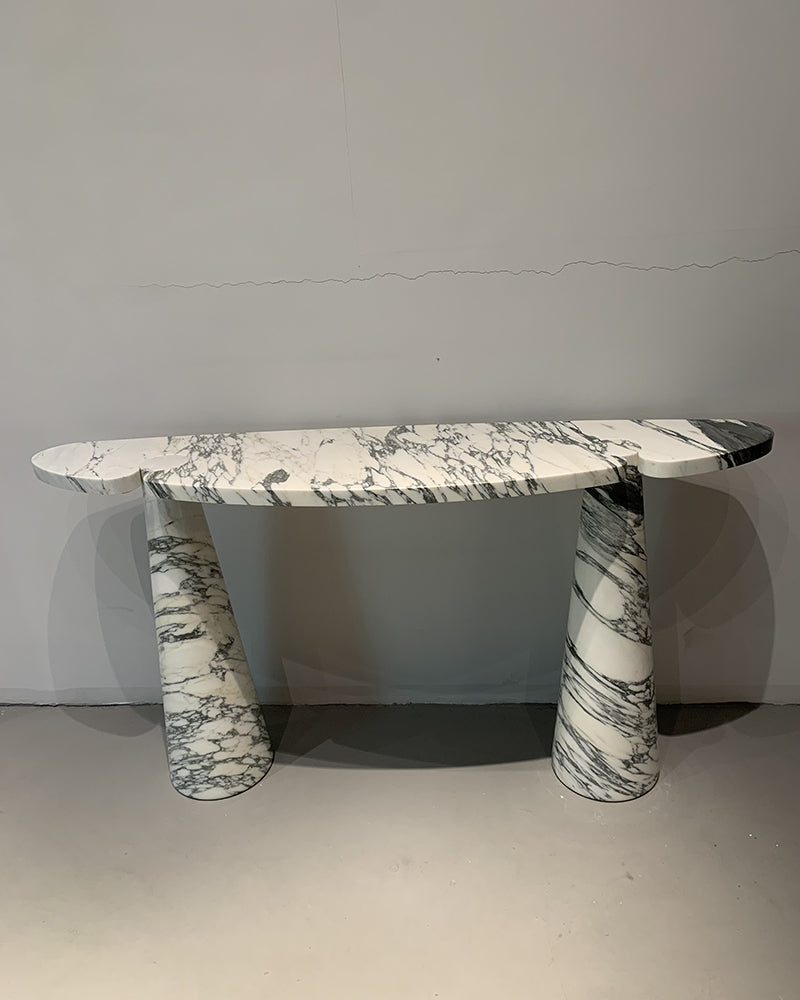 Arabescato Marble Eros Console Table 5