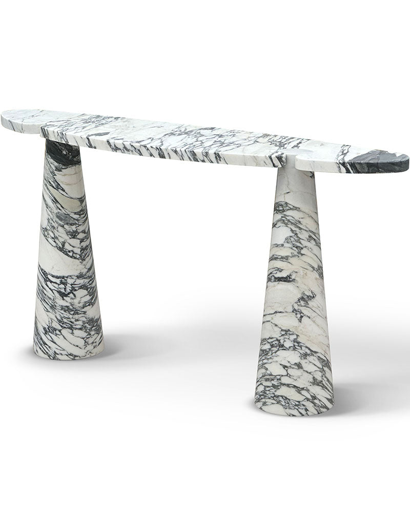Arabescato Marble Eros Console Table 6
