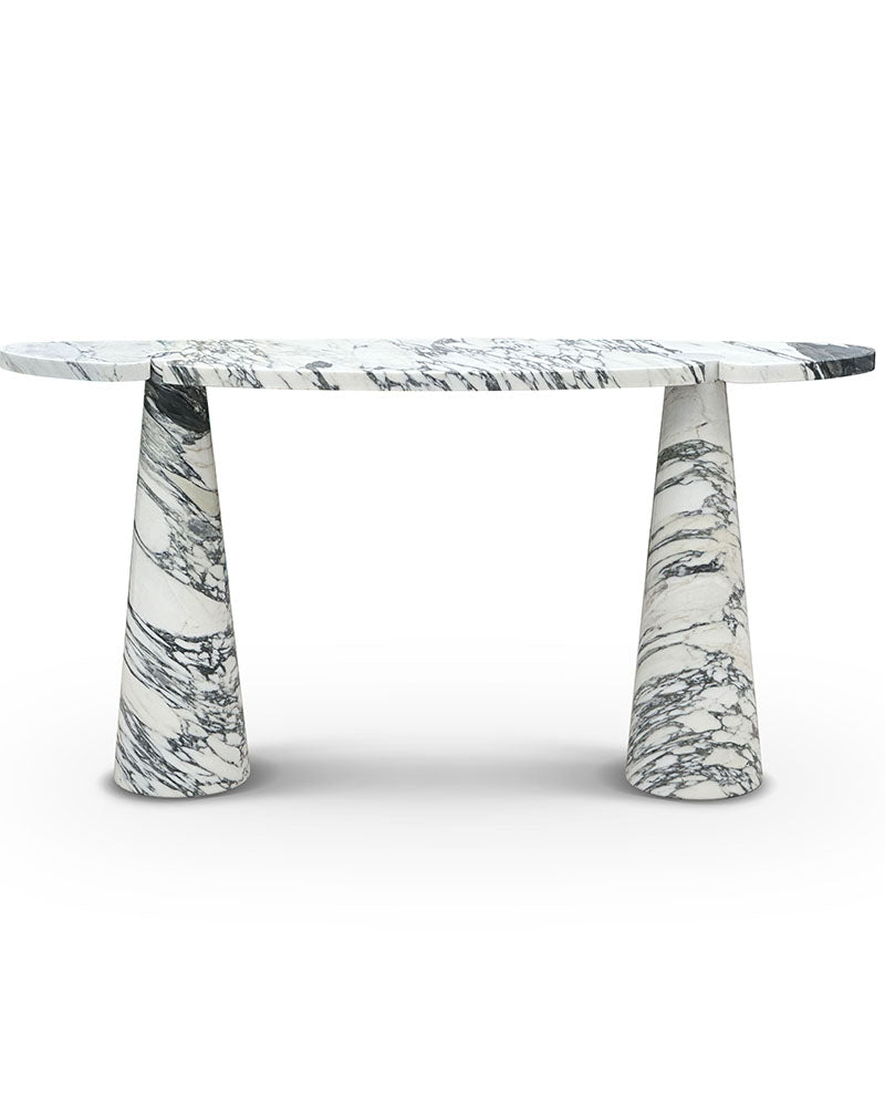 Arabescato Marble Eros Console Table 7