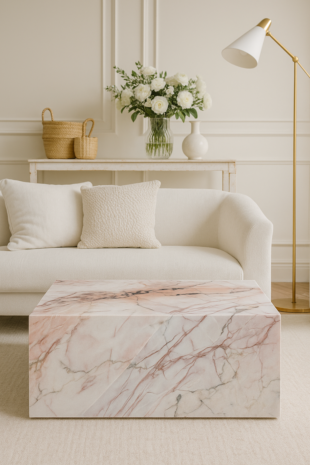 Block Coffee Table Cherry Blossom 2