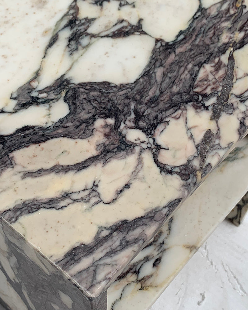 Calacatta Viola Marble Side Table 5
