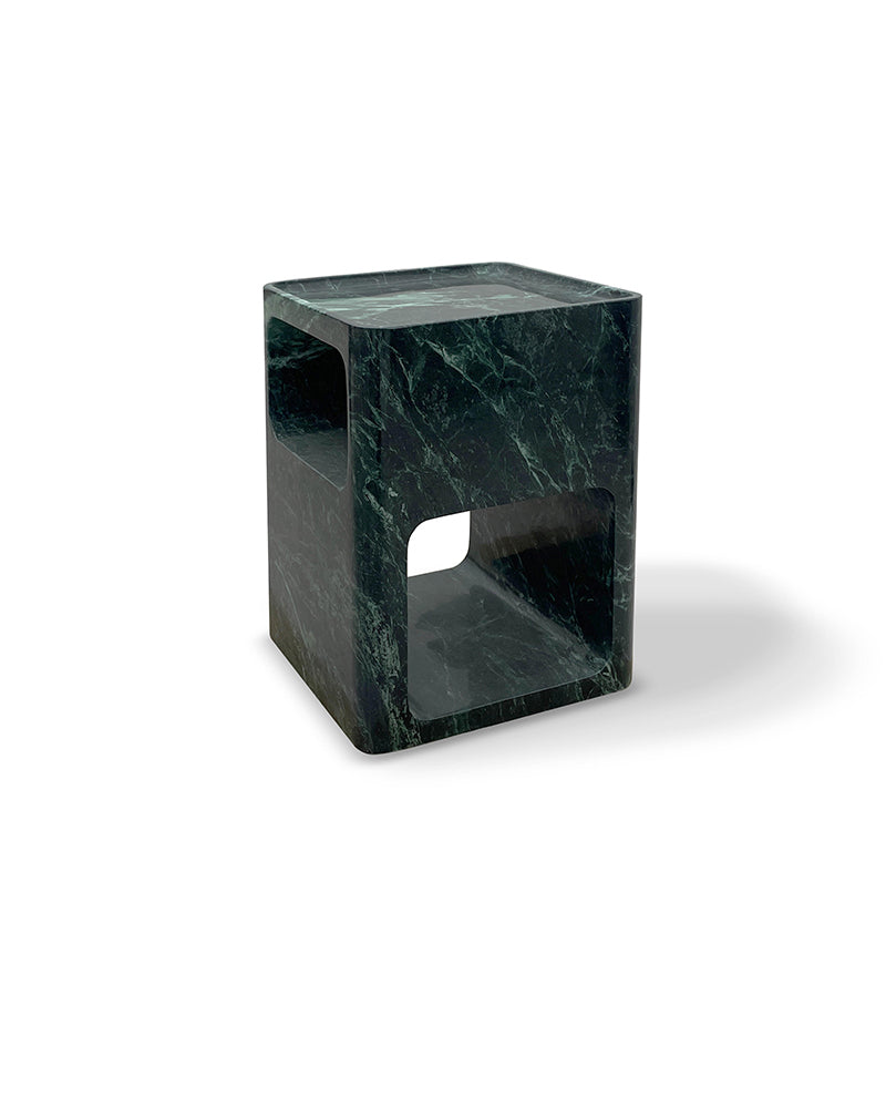 India Green Marble Storage Side Table 4