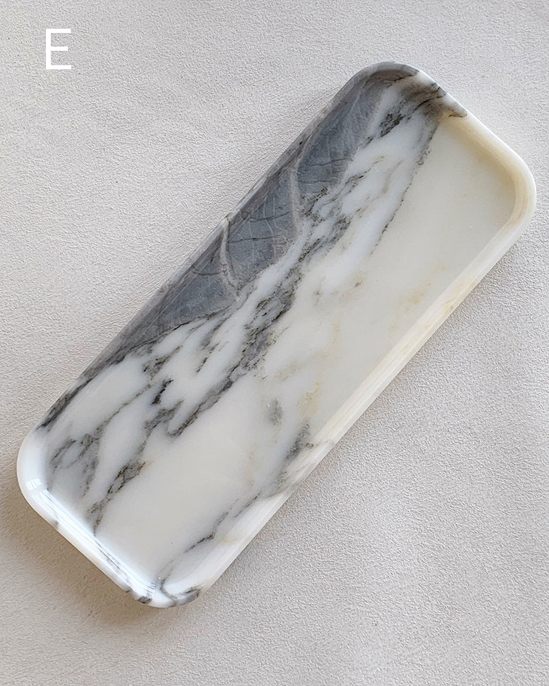 Natural Marble Rectangle Tray 5