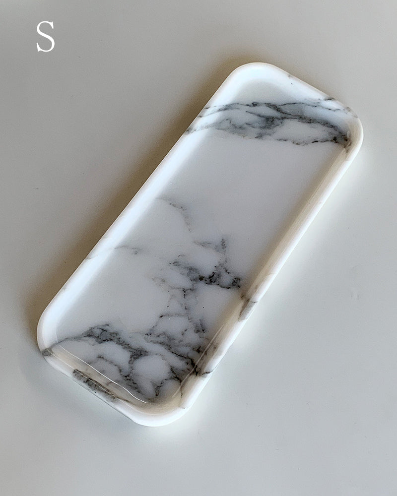 Natural Marble Rectangle Tray 19