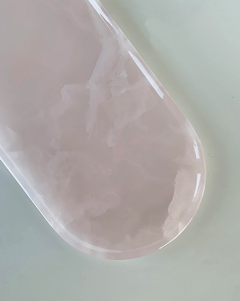 Natural Pink Onyx Marble Tray 2
