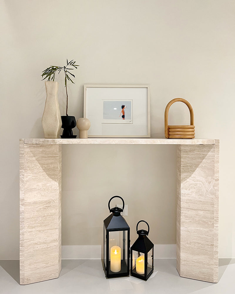 Travertine Marble Console Table 3