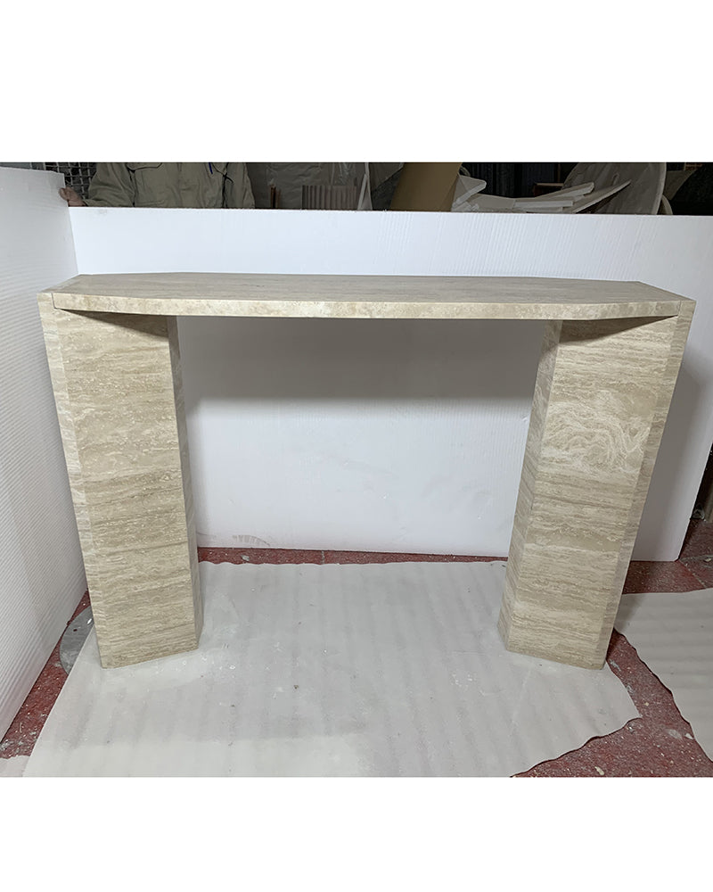 Travertine Marble Console Table 4