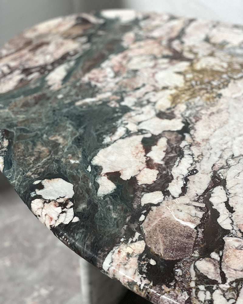 Les Quatre Saisons Marble Organic Egg Shape Coffee Table 6