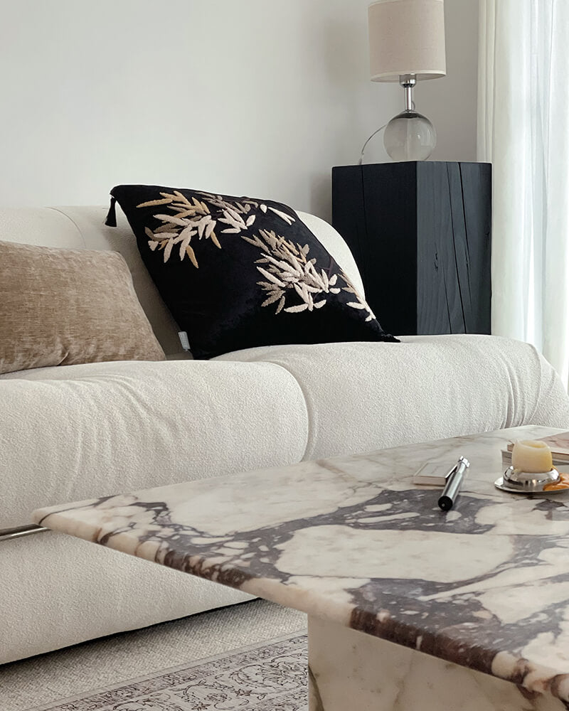 Natural Marble Square Coffee Table 5