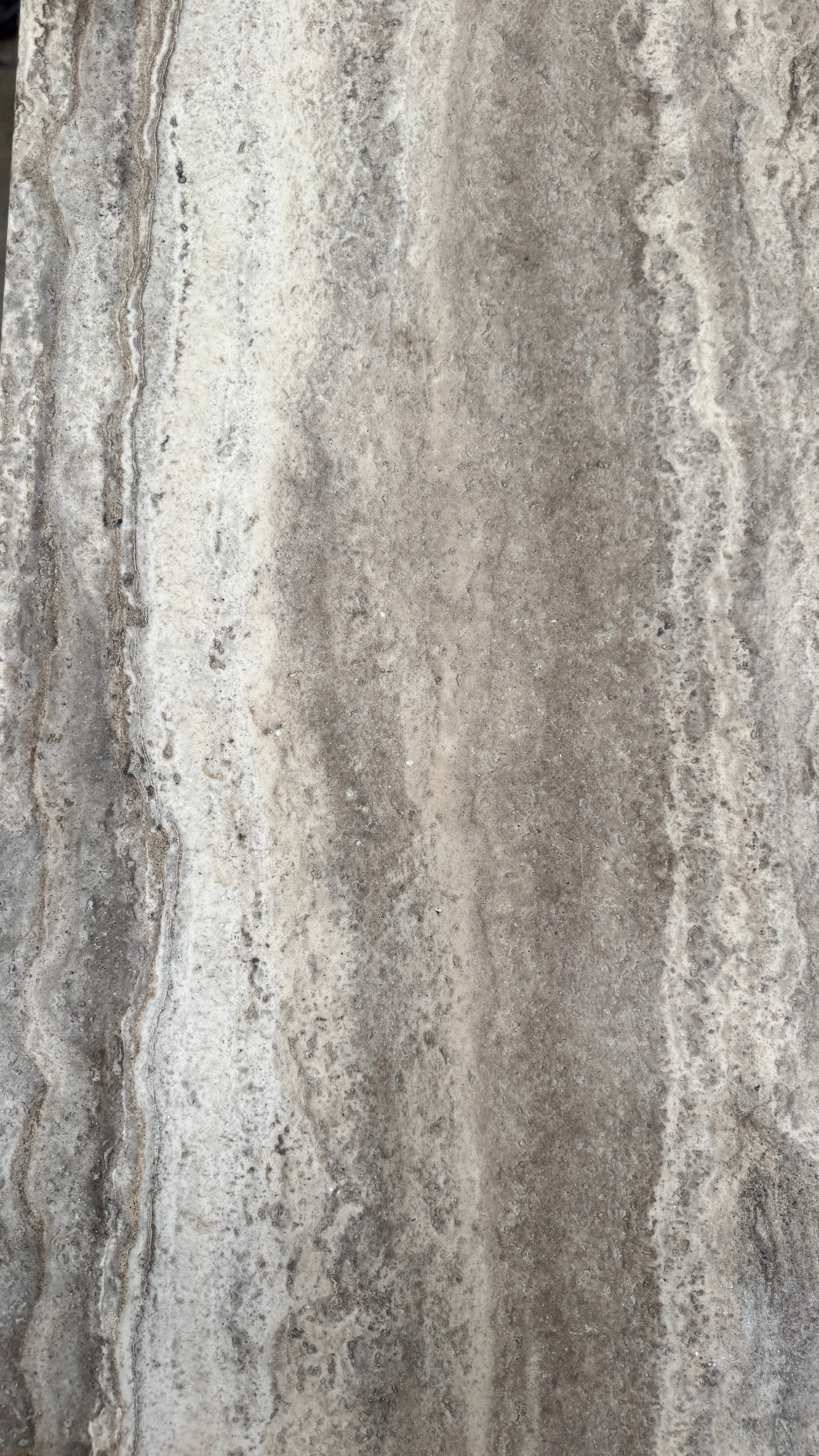 Waterfall Coffee Table Veincut Silver Travertine 6
