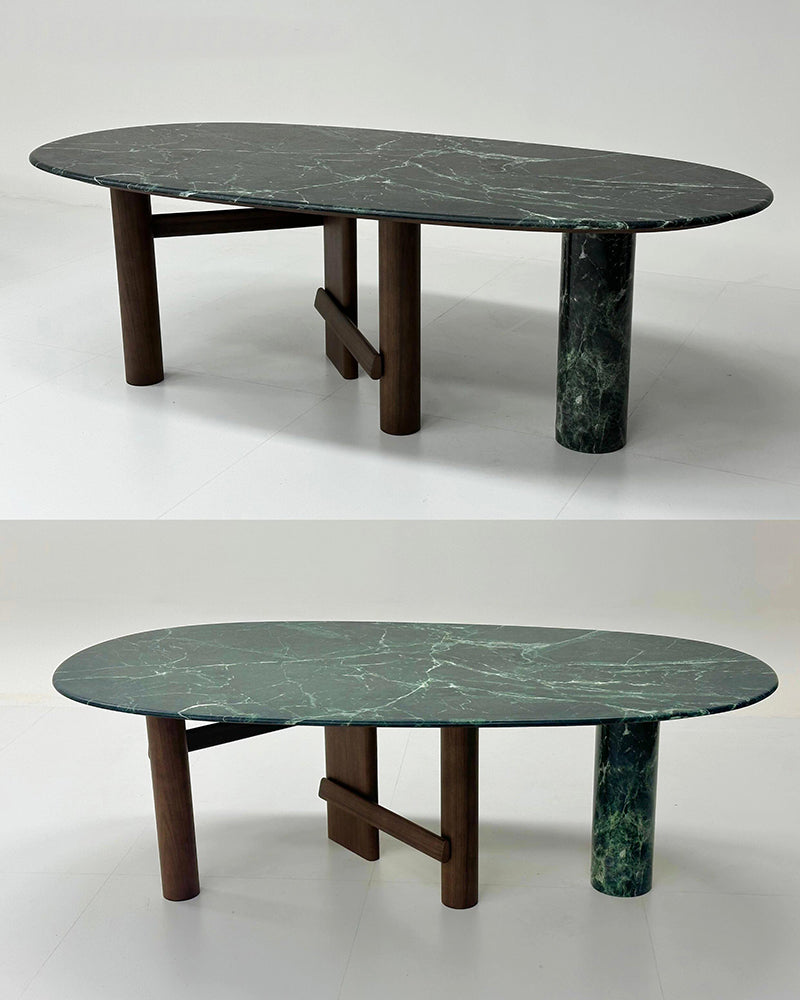Natural Marble Sengu Dining Table 2