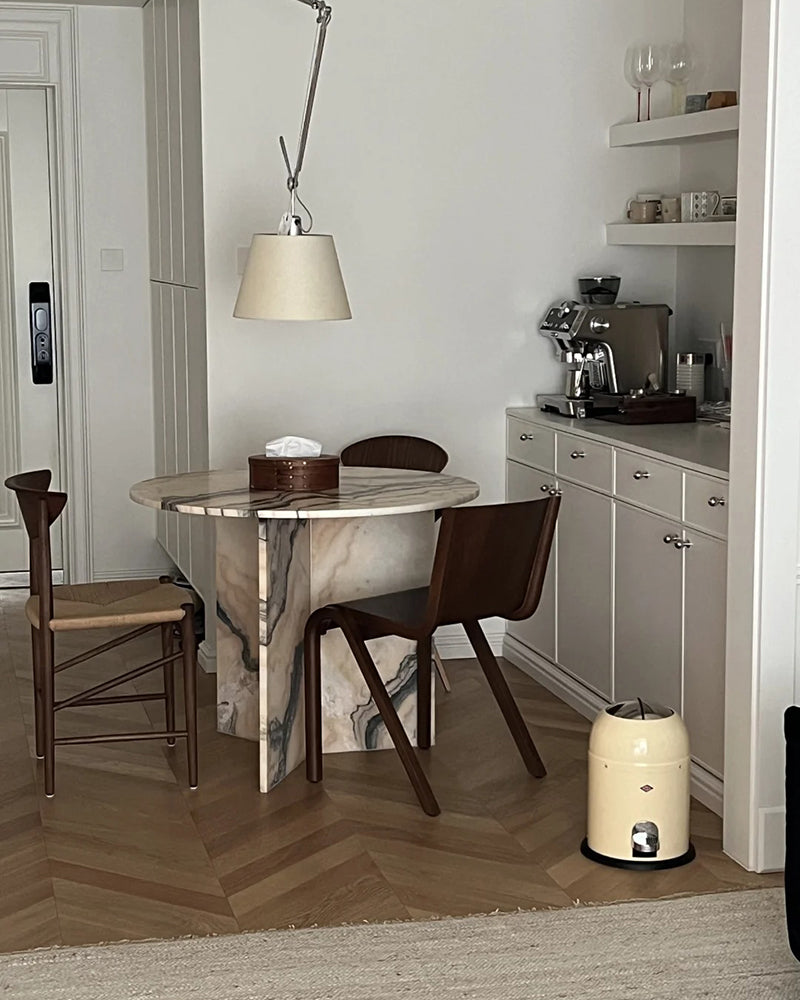 Rosso Portugal Marble Zephyr Dining Table 3